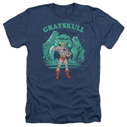 Masters Of The Universe - Mens Grayskull Nights Heather T-Shirt