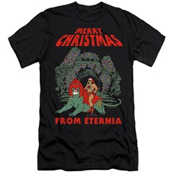 Masters Of The Universe - Mens Eternia Christmas Slim Fit T-Shirt