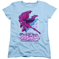 She-Ra - Womens Hero Lunge Neon T-Shirt