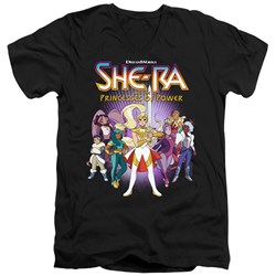 She-Ra - Mens Hero Huddle V-Neck T-Shirt