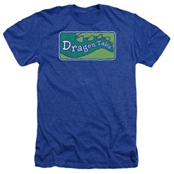 Dragon Tales - Mens Logo Clean Heather T-Shirt