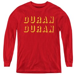 Duran Duran - Youth Negative Space Long Sleeve T-Shirt