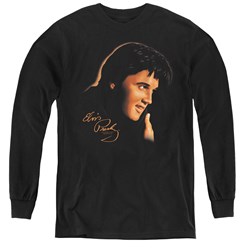 Elvis Presley - Youth Warm Portrait Long Sleeve T-Shirt