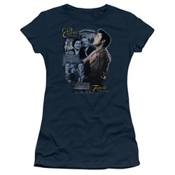 Elvis - Tupelo Juniors T-Shirt In Navy