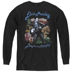 Elvis Presley - Youth Memphis Long Sleeve T-Shirt