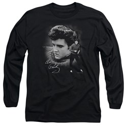 Elvis Presley - Mens Sweater Long Sleeve Shirt In Black
