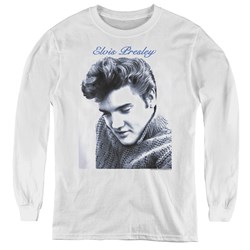 Elvis Presley - Youth Script Sweater Long Sleeve T-Shirt