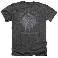 Elvis - Mens Rock & Roll Heather T-Shirt