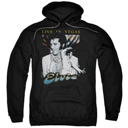Elvis Presley - Mens Live In Vegas Hoodie
