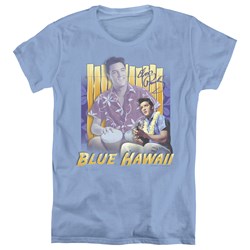 Elvis Presley - Womens Blue Hawaii T-Shirt