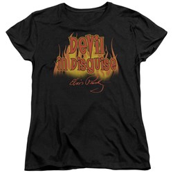 Elvis Presley - Womens Devil In Disguise T-Shirt