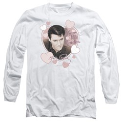 Elvis Presley - Mens Love Me Tender Long Sleeve T-Shirt