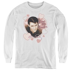 Elvis Presley - Youth Love Me Tender Long Sleeve T-Shirt