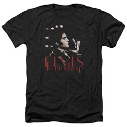 Elvis - Mens Memories Heather T-Shirt