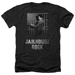 Elvis - Mens Jailhouse Rock Heather T-Shirt