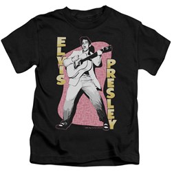 Elvis Presley - Youth Pink Rock T-Shirt
