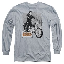 Elvis - Mens Roustabout Poster Long Sleeve T-Shirt