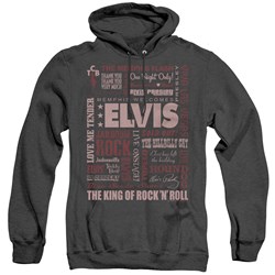 Elvis Presley - Mens Whole Lotta Type Hoodie
