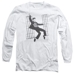 Elvis Presley - Mens Jailhouse Rock  Longsleeve T-Shirt