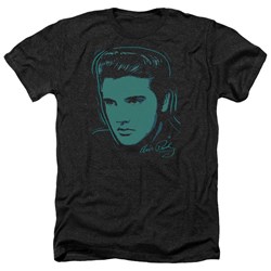 Elvis - Mens Young Dots Heather T-Shirt