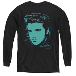 Elvis Presley - Youth Young Dots Long Sleeve T-Shirt