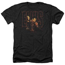 Elvis - Mens Take My Hand Heather T-Shirt