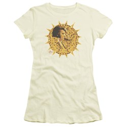 Elvis - Sun Dial Juniors T-Shirt In Cream