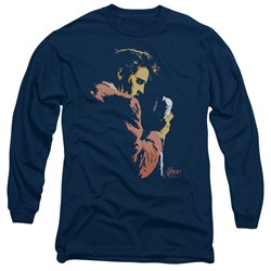 Elvis - Mens Early Elvis Long Sleeve T-Shirt