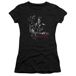Elvis - Show Stopper Juniors T-Shirt In Black