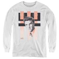 Elvis Presley - Youth Retro Long Sleeve T-Shirt