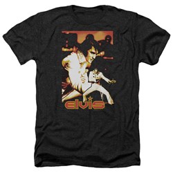 Elvis - Mens Showman Heather T-Shirt