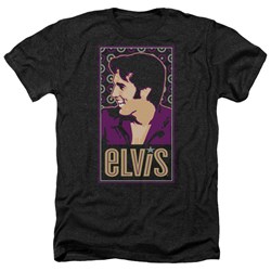 Elvis - Mens Elvis Is Heather T-Shirt