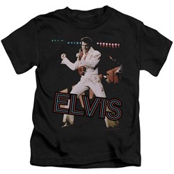 Elvis - Hit The Lights Little Boys T-Shirt In Black