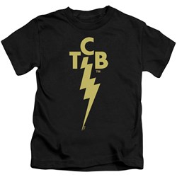 Elvis - Tcb Logo Juvee T-Shirt In Black