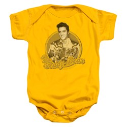 Elvis - Teddy Bear Infant T-Shirt In Gold
