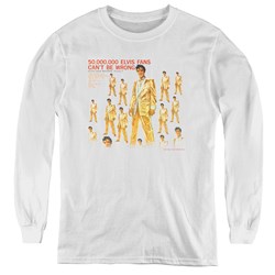 Elvis Presley - Youth 50 Million Fans Long Sleeve T-Shirt