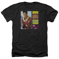 Elvis - Mens Blue Hawaii Album Heather T-Shirt