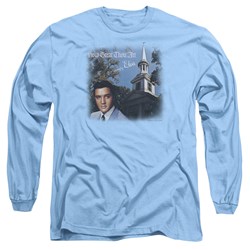 Elvis Presley - Mens How Great Thou Art Long Sleeve T-Shirt