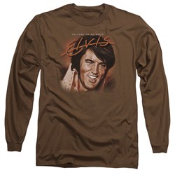 Elvis - Mens Welcome To My World Long Sleeve T-Shirt