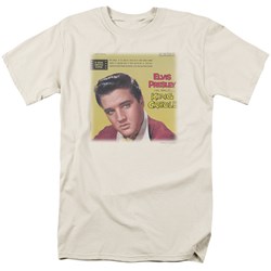 Elvis Presley - Mens King Creole Soundtrack T-Shirt In Cream