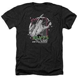 Elvis - Mens Still Rockin Heather T-Shirt
