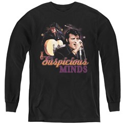 Elvis Presley - Youth Suspicious Minds Long Sleeve T-Shirt