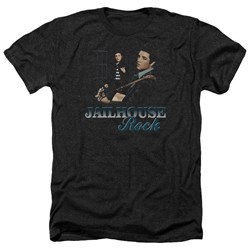 Elvis - Mens Jailhouse Rock Heather T-Shirt