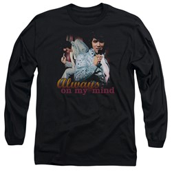 Elvis - Mens Always On My Mind Long Sleeve T-Shirt
