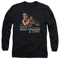Elvis - Mens Can'T Help Falling Long Sleeve T-Shirt