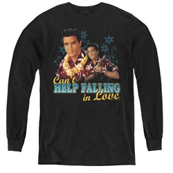 Elvis Presley - Youth Cant Help Falling Long Sleeve T-Shirt