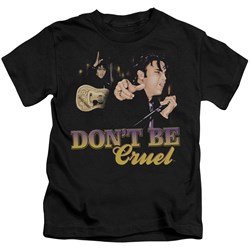 Elvis - Don't Be Cruel Little Boys T-Shirt In Black