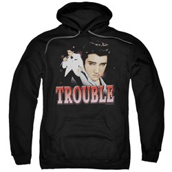 Elvis Presley - Mens Trouble Hoodie
