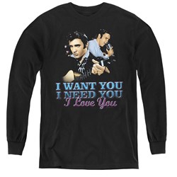 Elvis Presley - Youth I Want You Long Sleeve T-Shirt