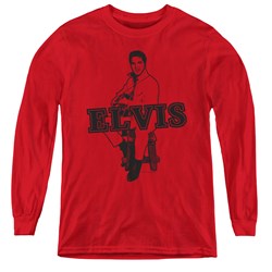 Elvis Presley - Youth Jamming Long Sleeve T-Shirt